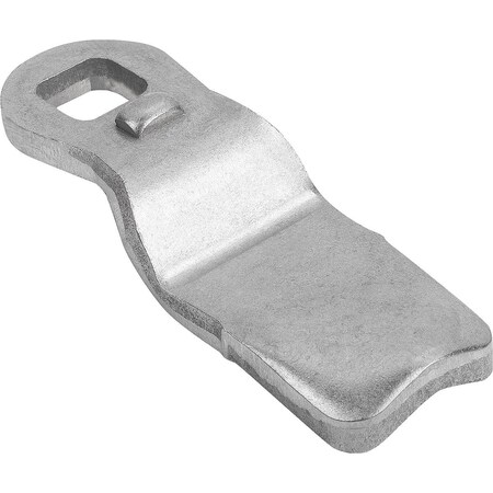 Kipp Tongue L=45, H=24, Stainless Steel 1.4301 Bright K1340.45240